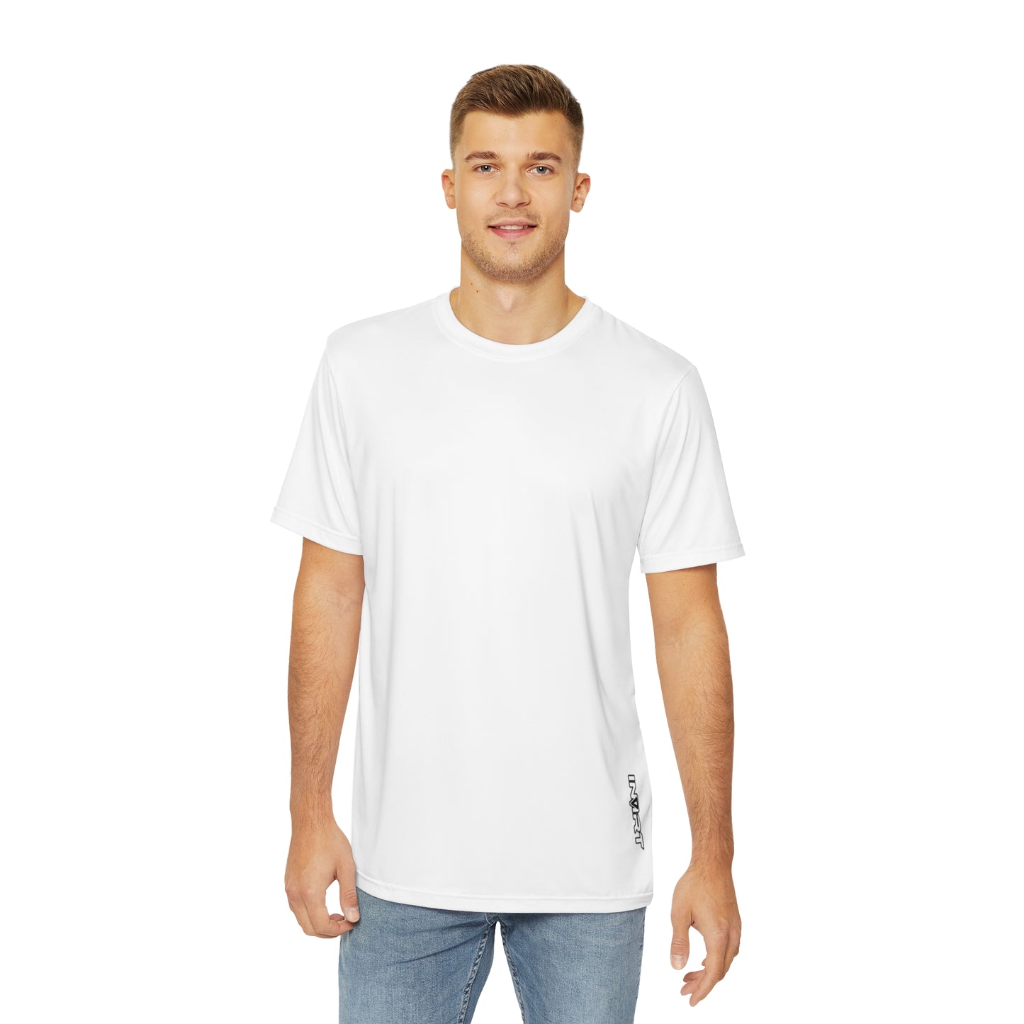 Men's Plain Cyber White T Shirt