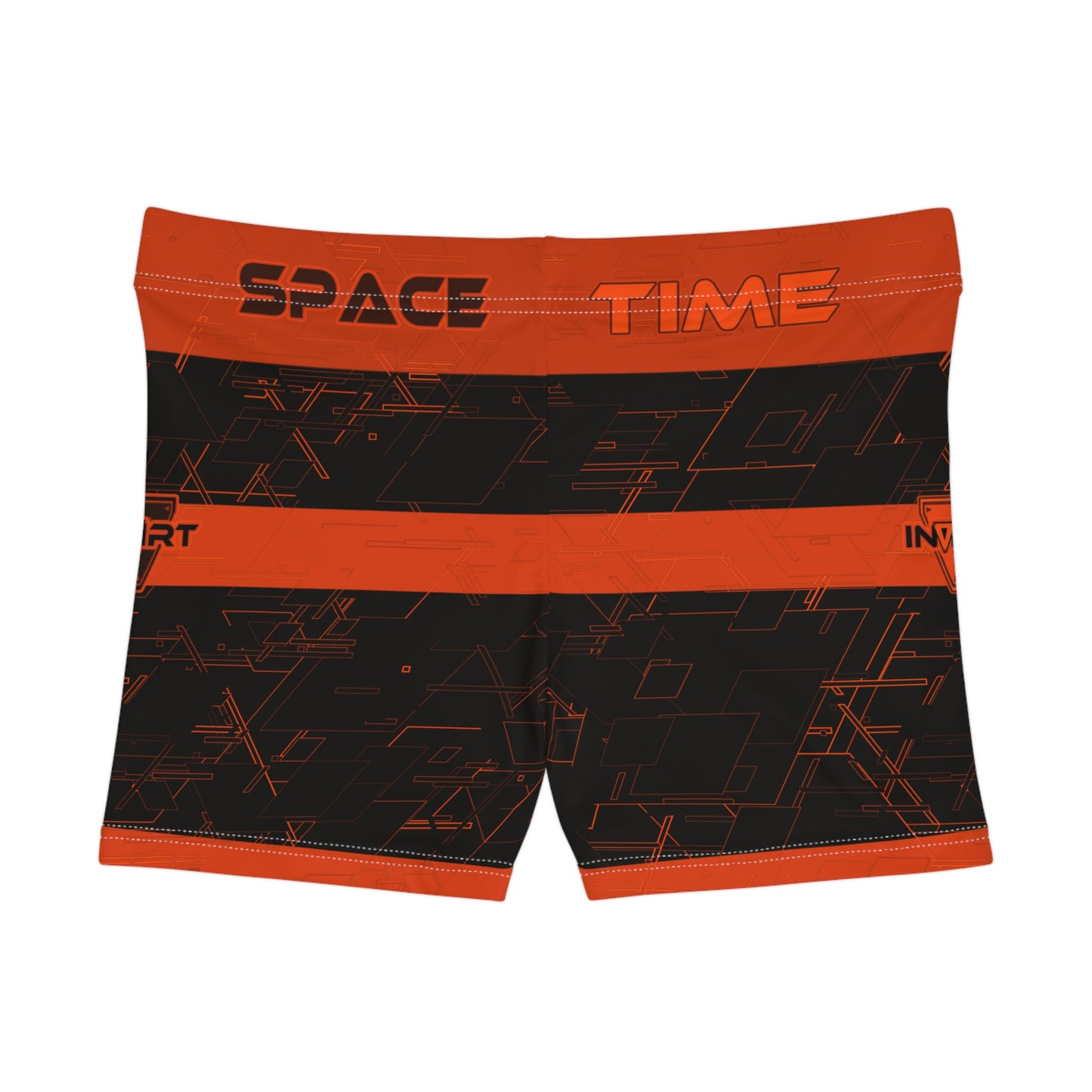 Cyber Orange v2 Fitness Shorts