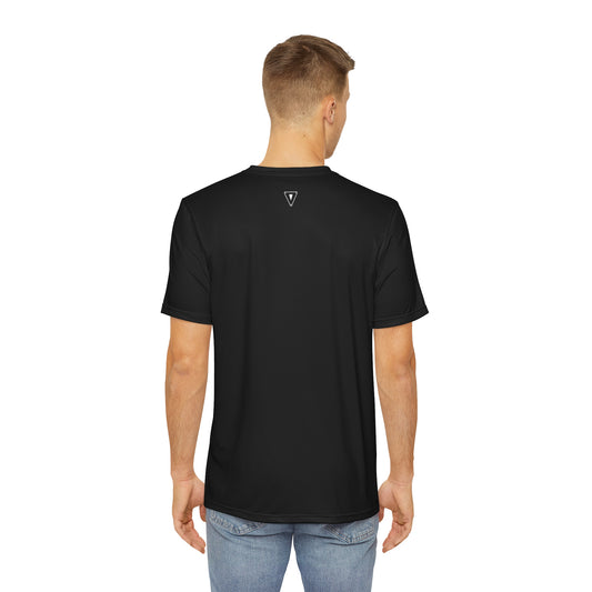 Men's Plain Cyber Black T Shirt