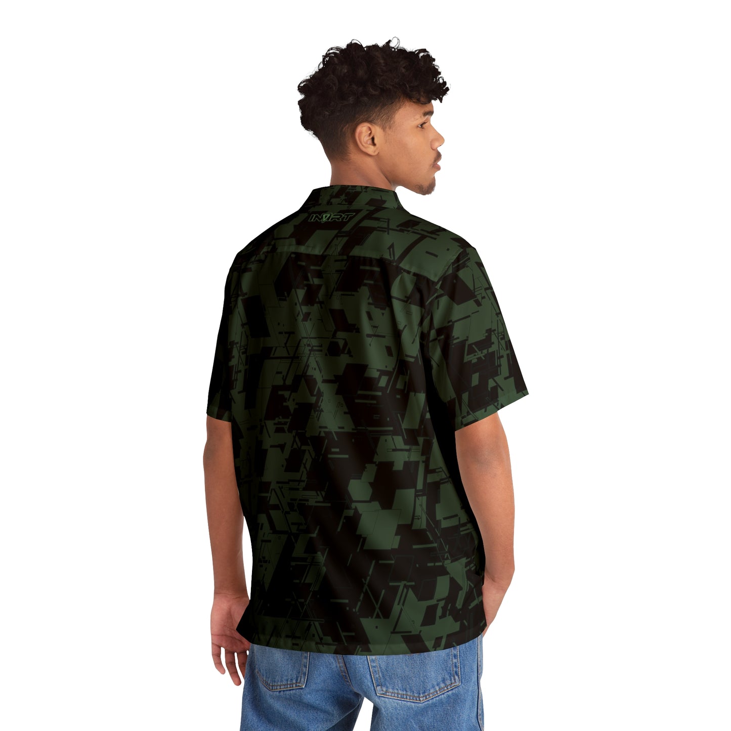 Forest Cyber-Hawaiian Shirt V2