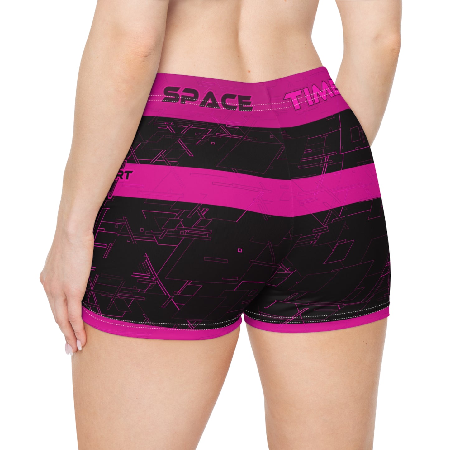 Cyber Pink V2 Fitness Shorts