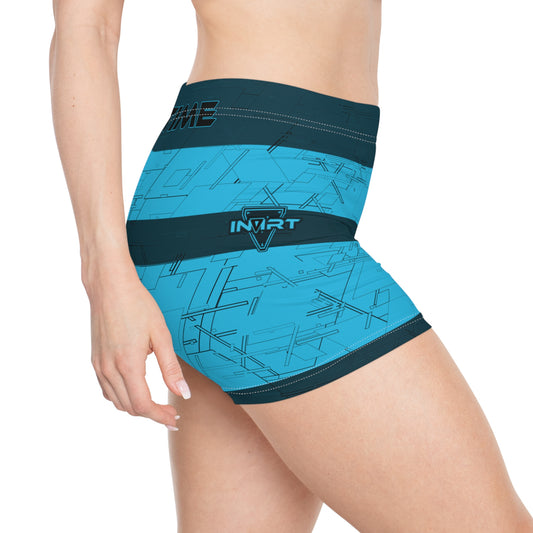 Cyber Blue Fitness Shorts