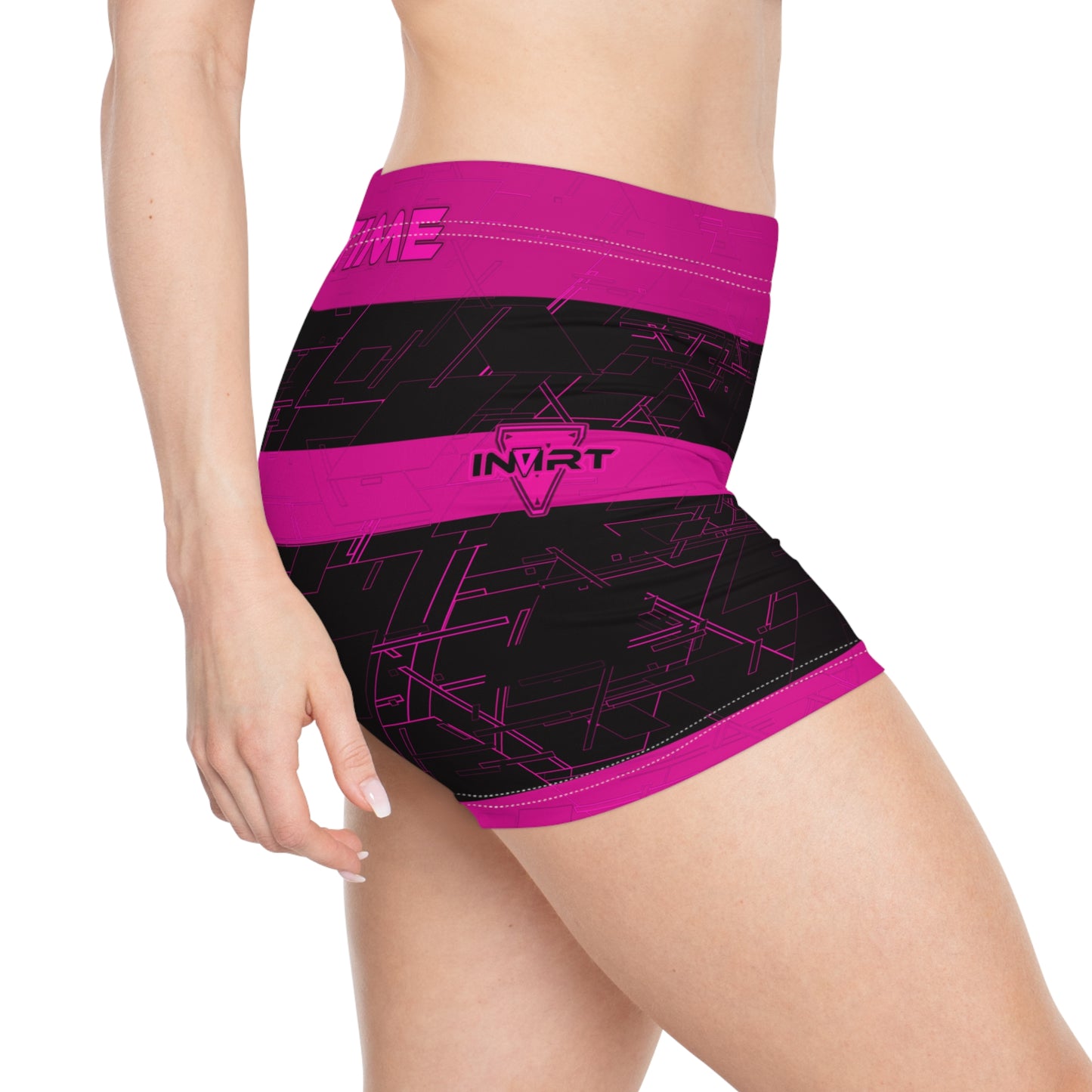 Cyber Pink V2 Fitness Shorts