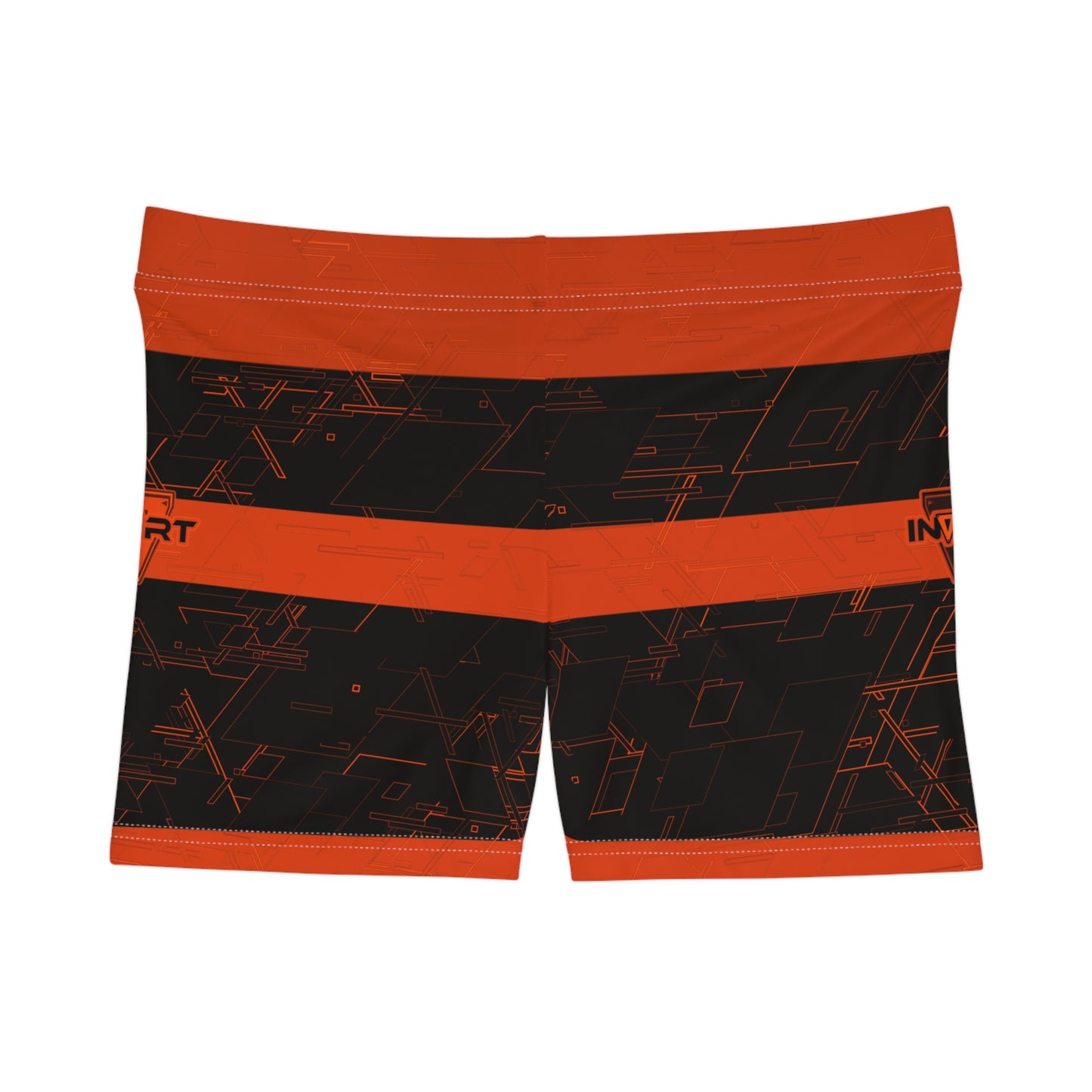 Cyber Orange v2 Fitness Shorts