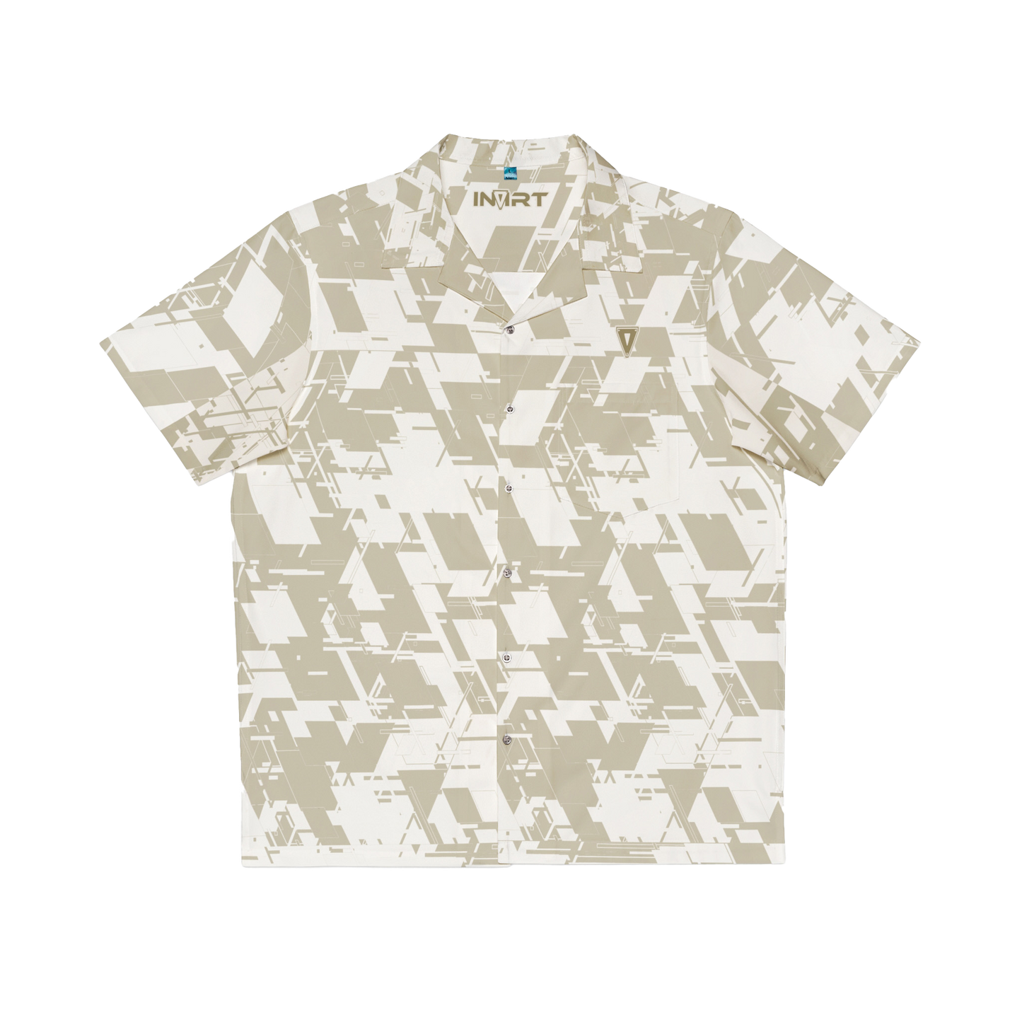 Tan Cyber-Hawaiian Shirt