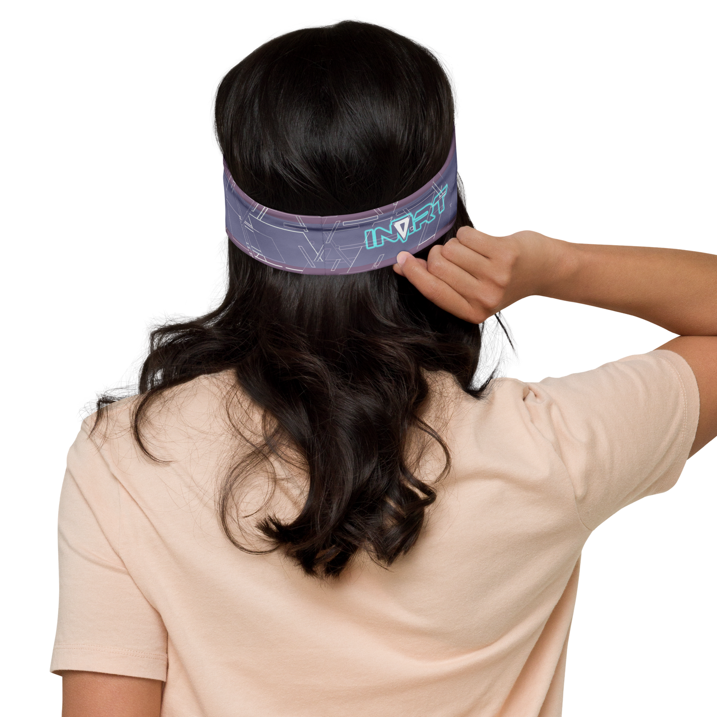 Cyber Neutral Purple Headband