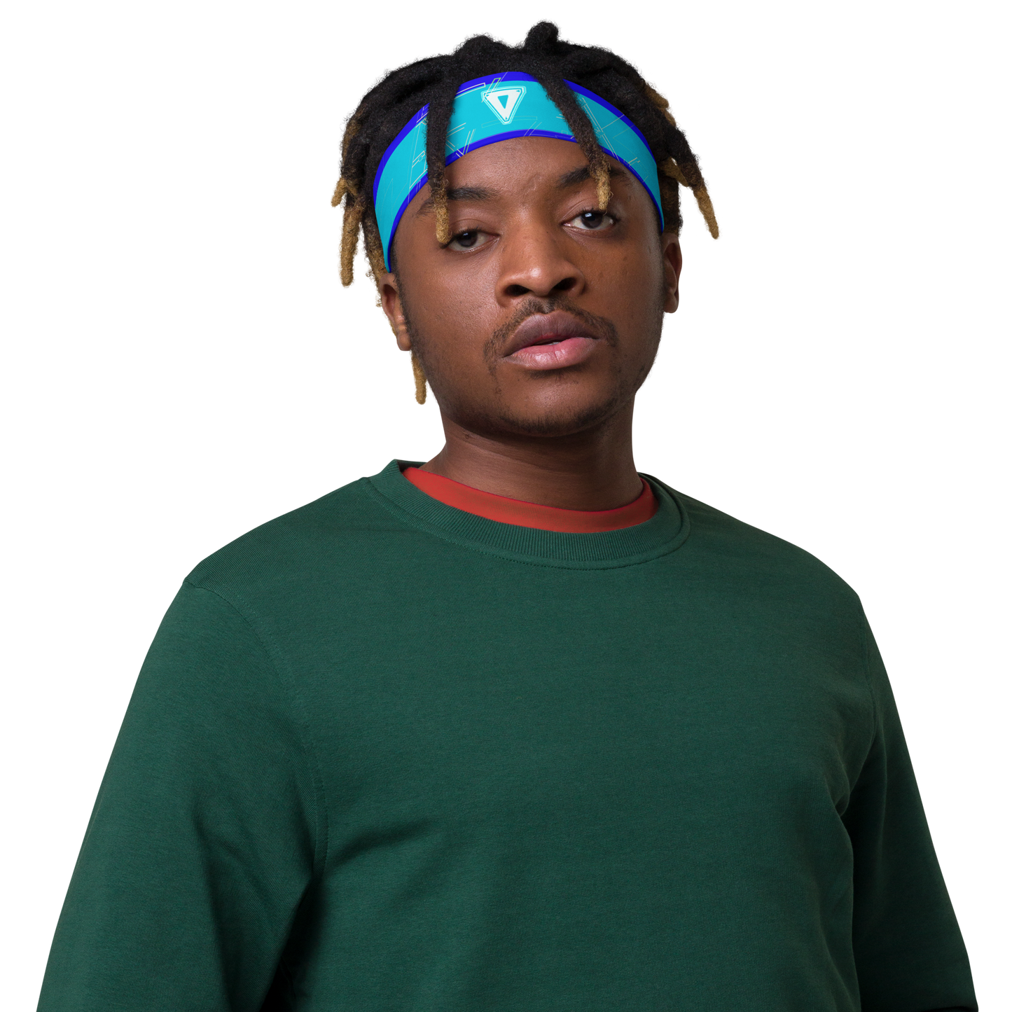 Cyber Blue Headband