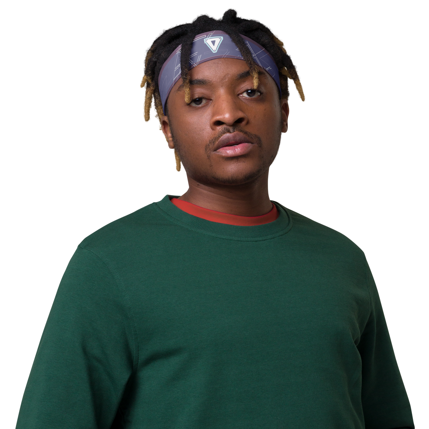 Cyber Neutral Purple Headband