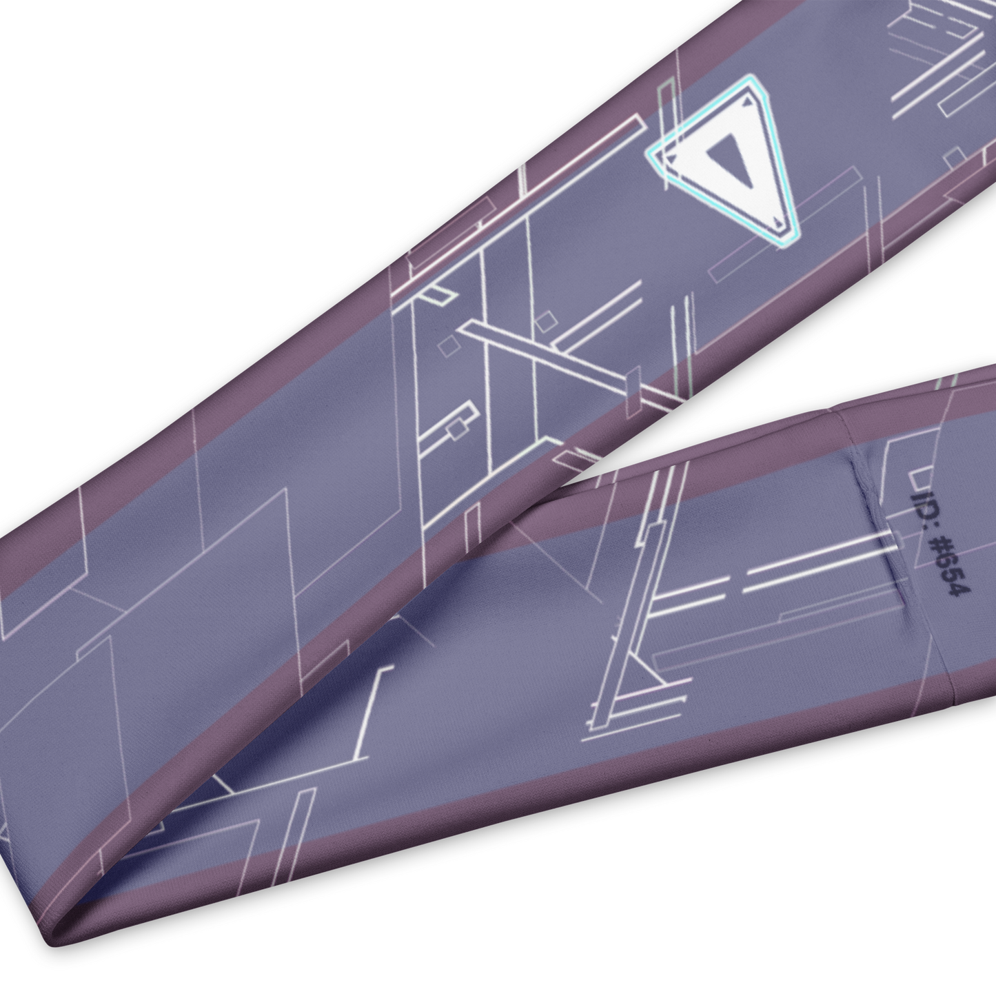 Cyber Neutral Purple Headband