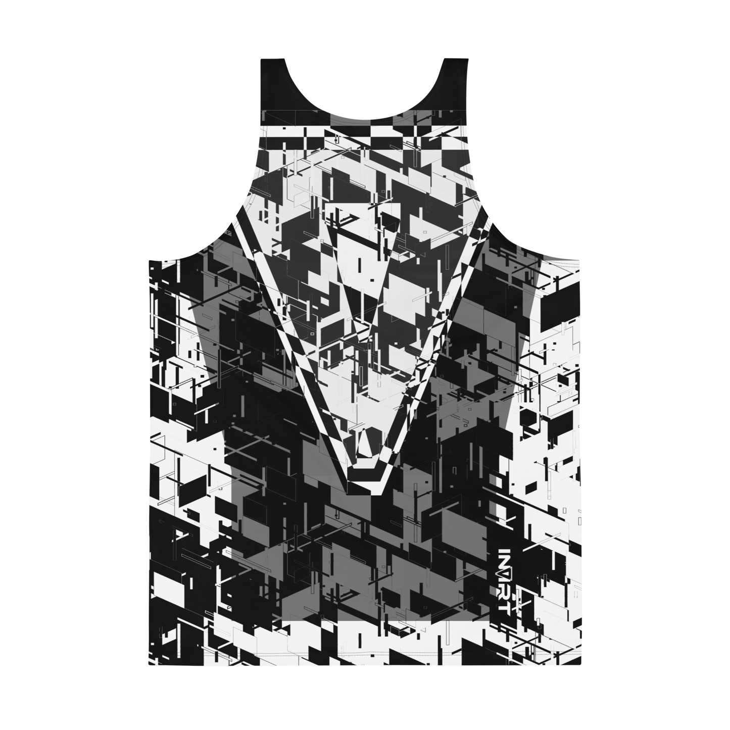 Men's Cyber Black VBack Tank Top