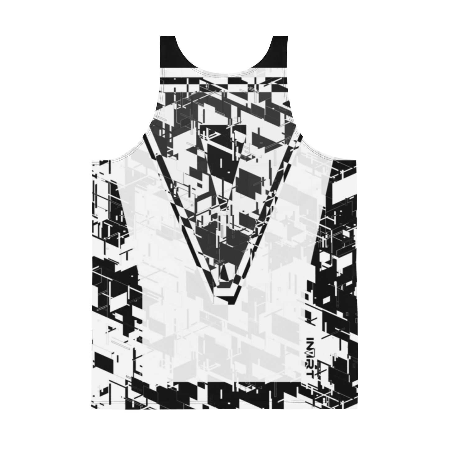 Men's Cyber White VBack Tank Top