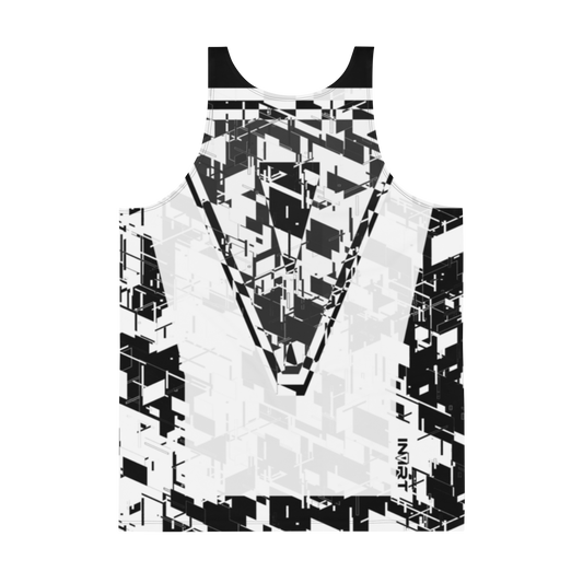 Men's Cyber White VBack Tank Top