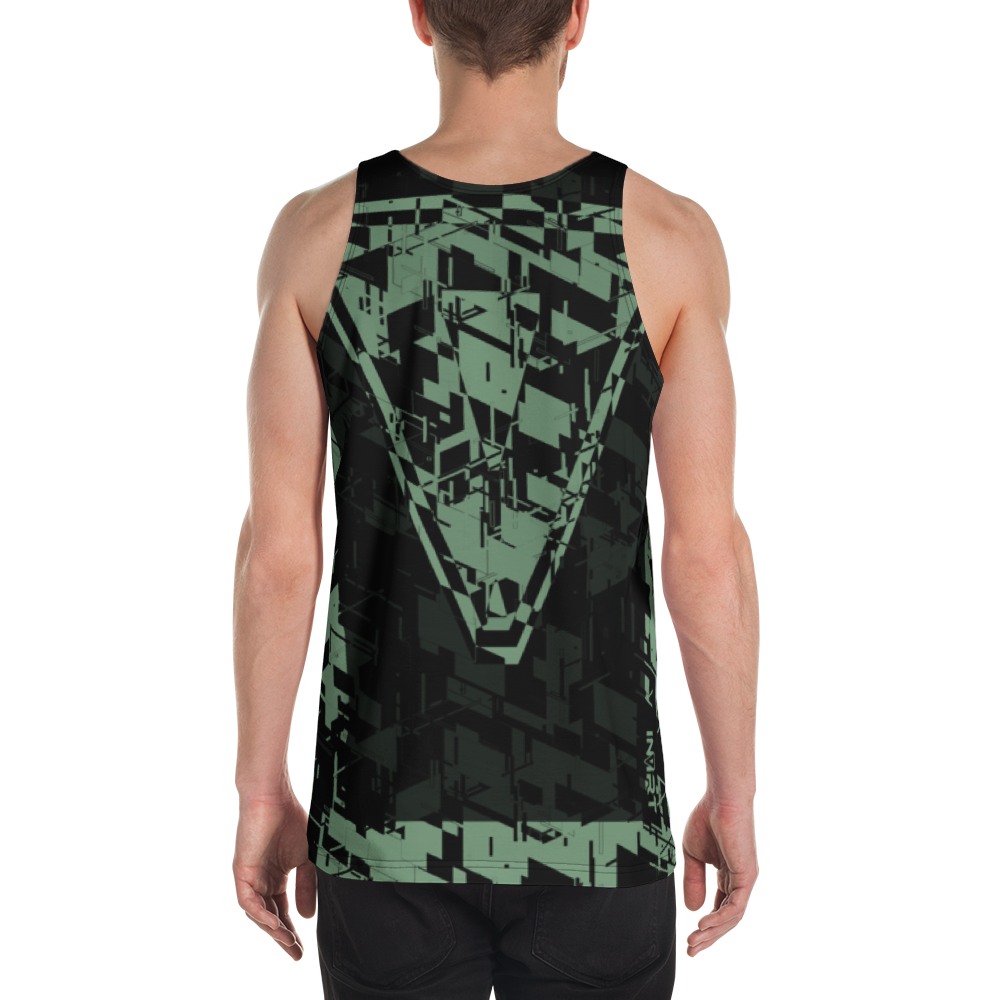 Men's Cyber Forest VBack2 Tank Top