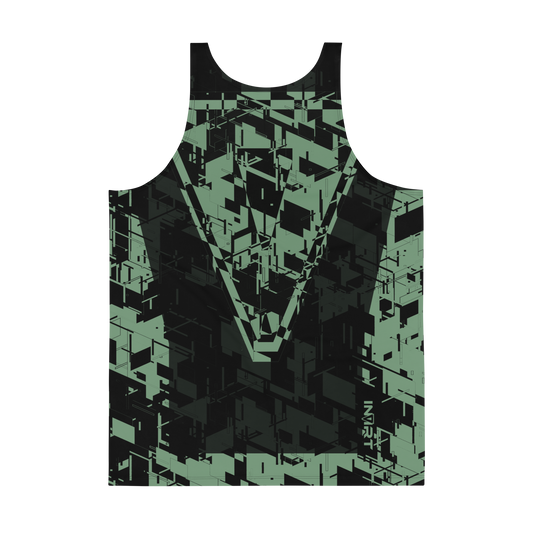 Men's Cyber Forest VBack Tank Top