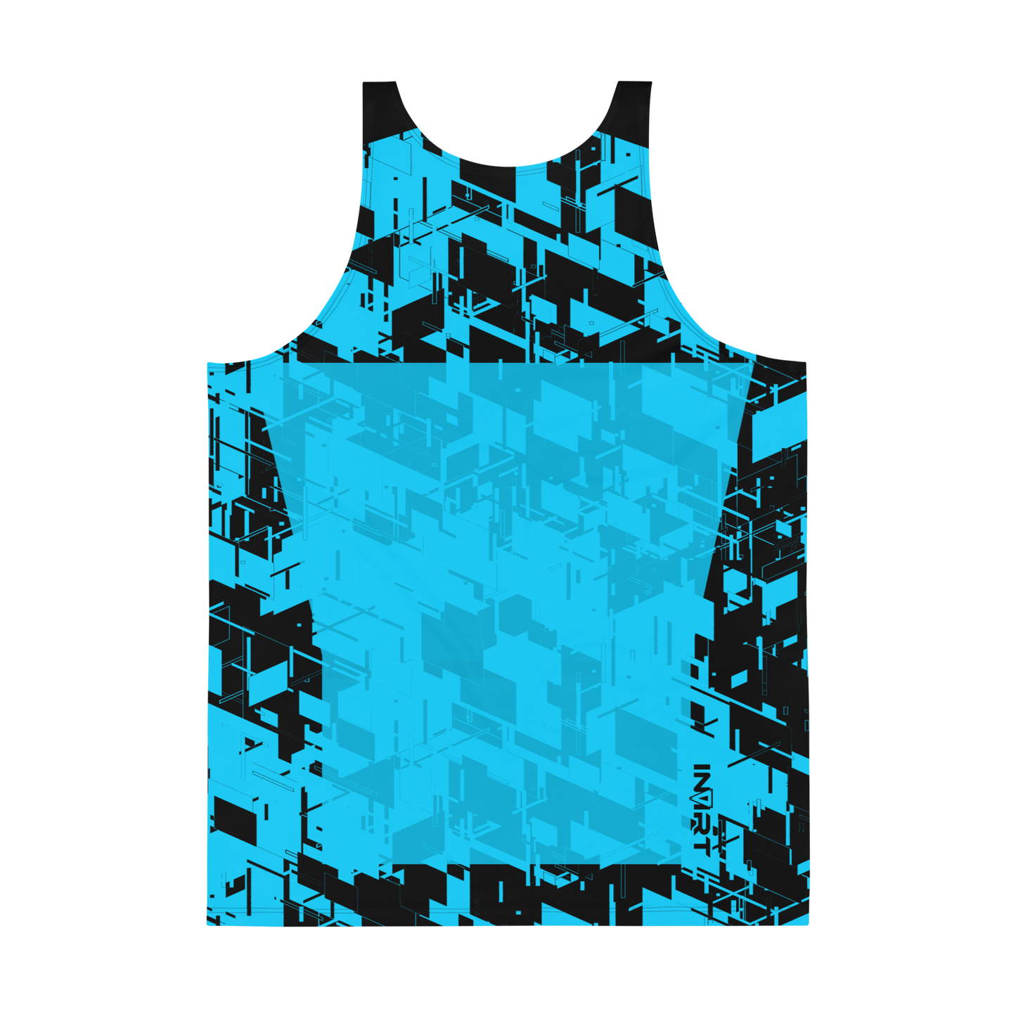 Men's Cyber Blue Tank Top