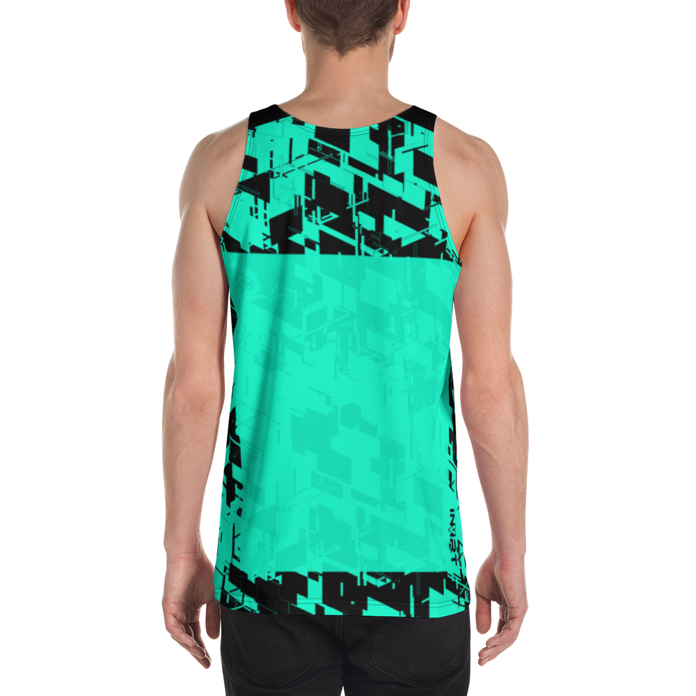 Men's Cyber Teal V2 Tank Top