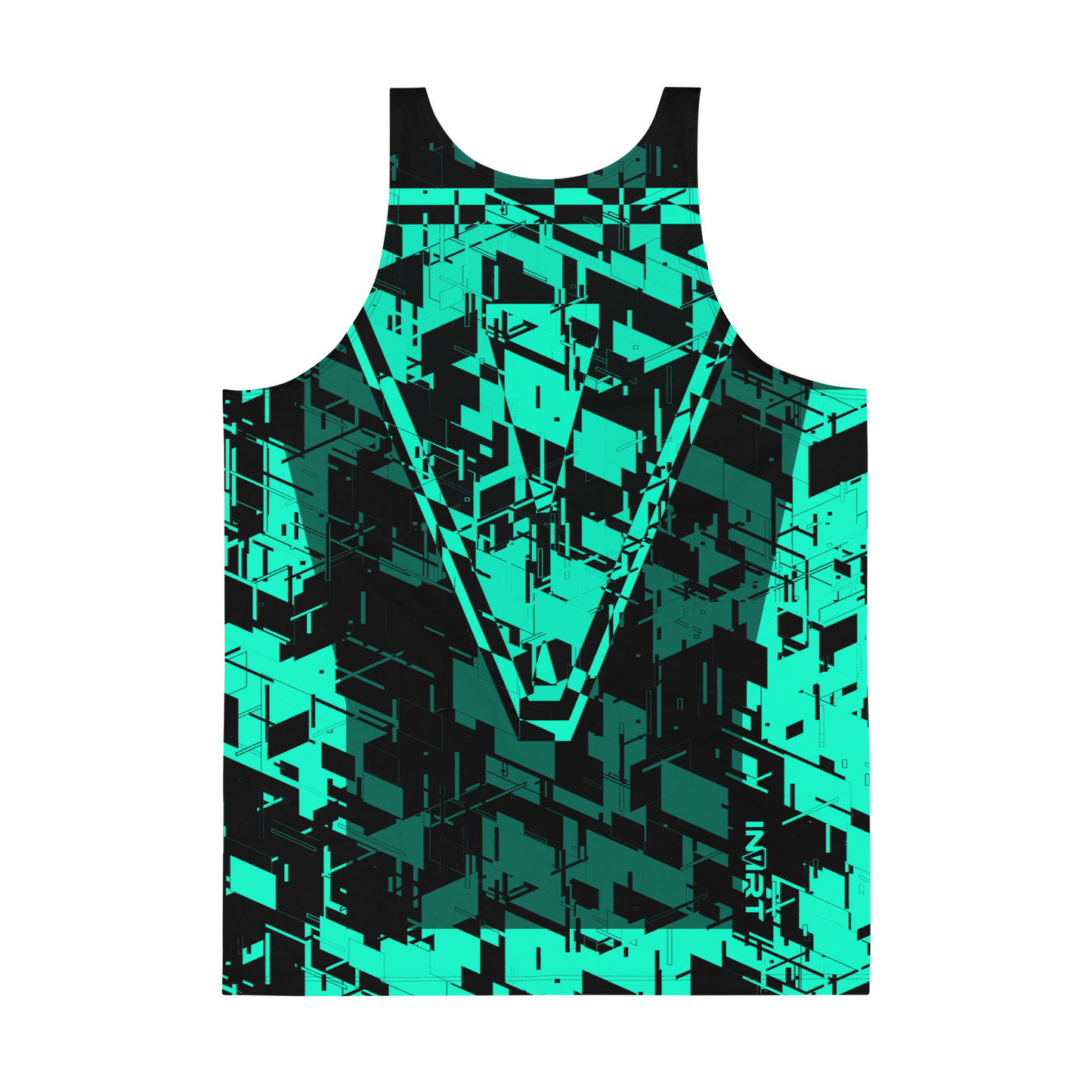 Men's Cyber Teal VBack2 Tank Top