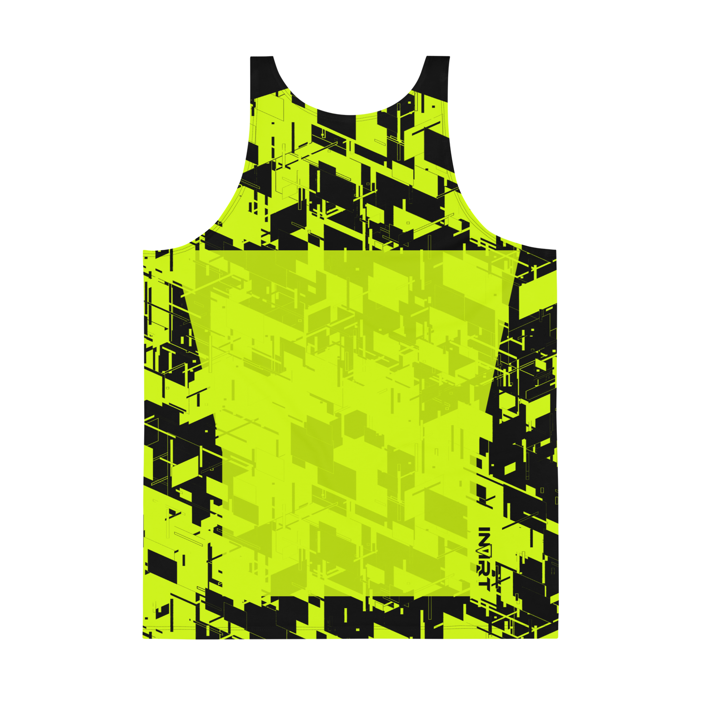 Men's Cyber Plasma-Yellow Tank Top