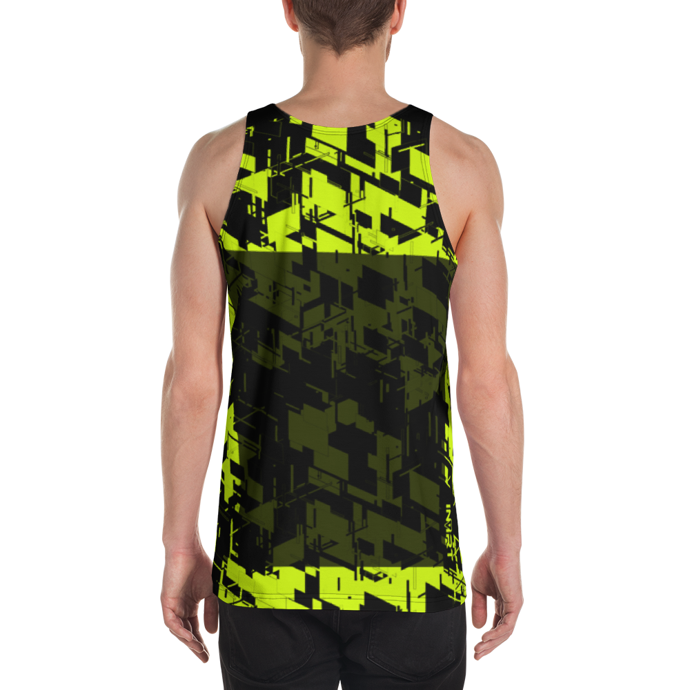 Men's Cyber Plasma-Yellow V2 Tank Top