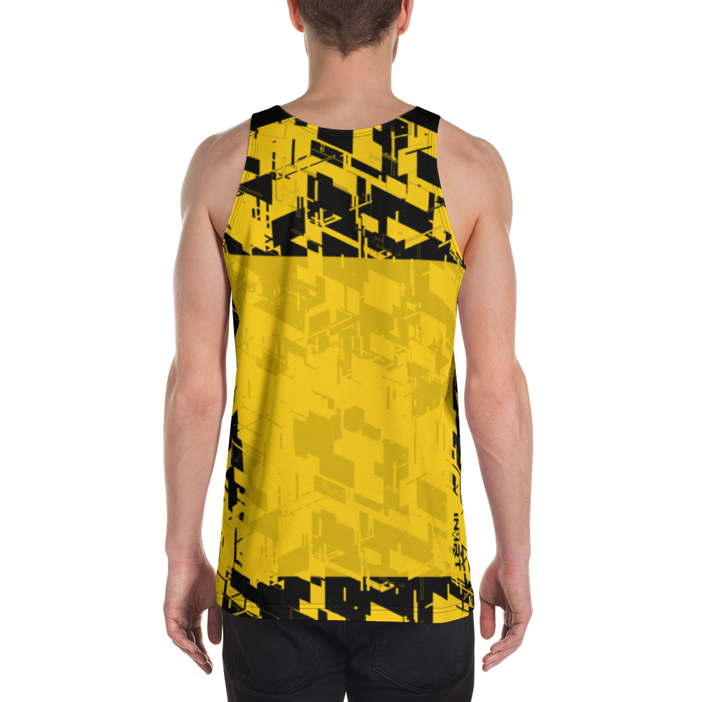 Men's Cyber Yellow Tank Top