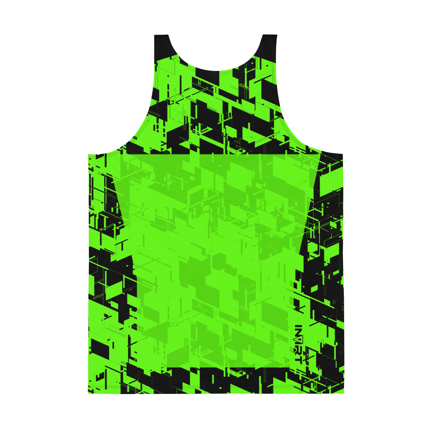 Men's Cyber Green Tank Top