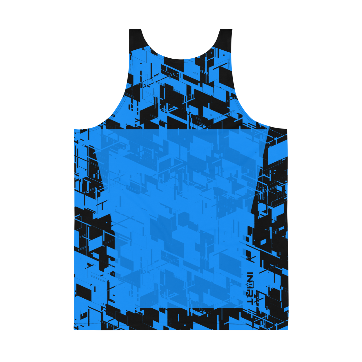 Men's Cyber Blue-Plasma Tank Top