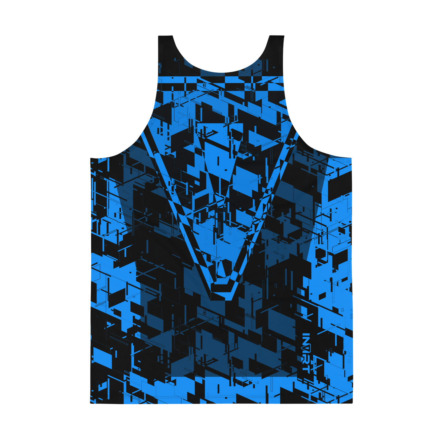 Men's Cyber Blue-Plasma VBack2 Tank Top