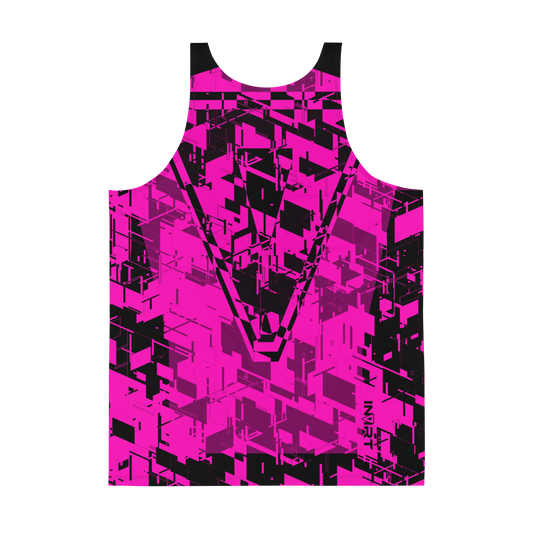 Men's Cyber Pink VBack Tank Top