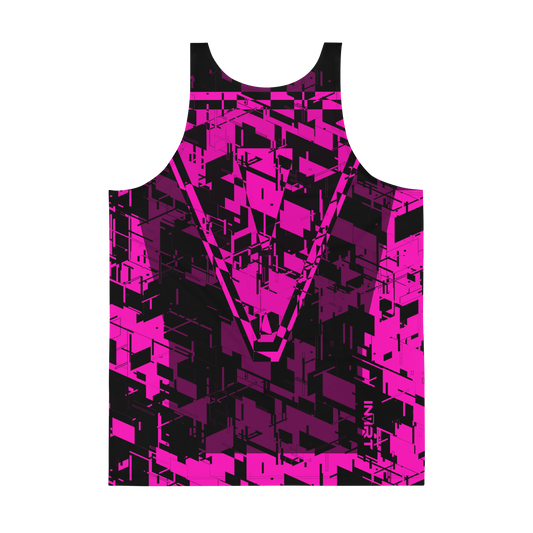 Men's Cyber Pink VBack2 Tank Top