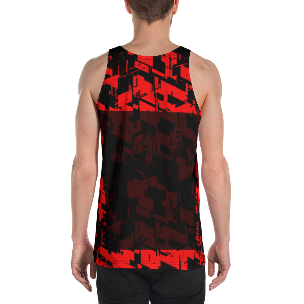 Men's Cyber Red V2 Tank Top