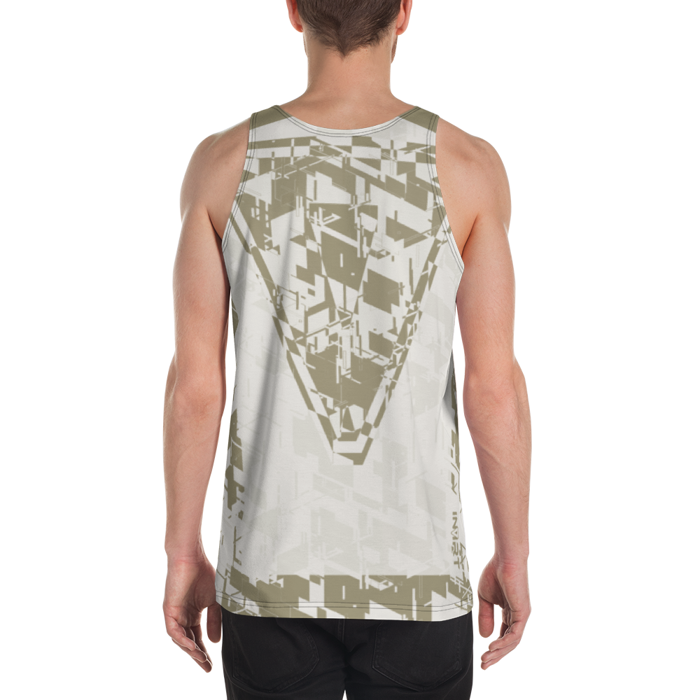 Men's Cyber SandStone VBack Tank Top