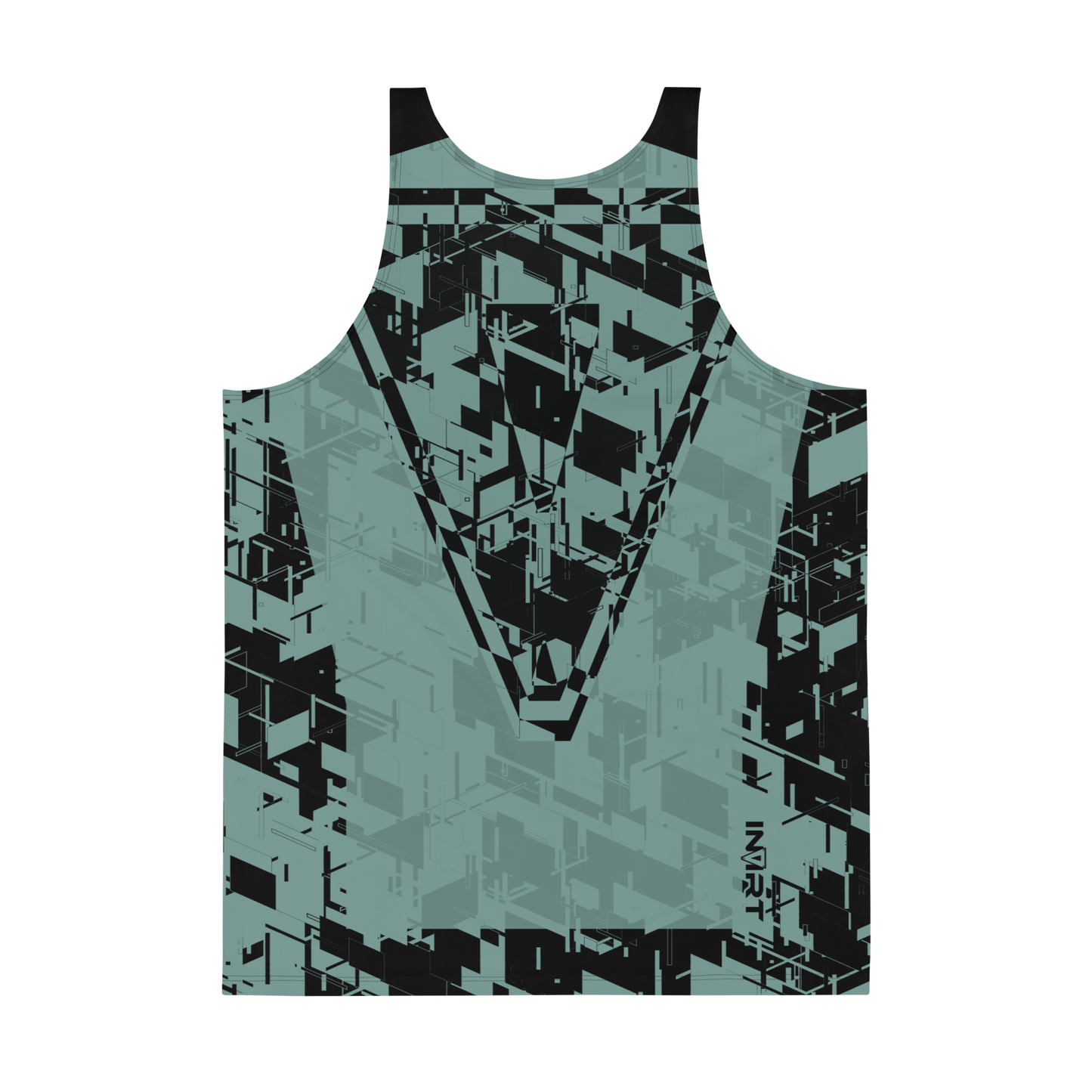 Men's Cyber Jungle VBack Tank Top