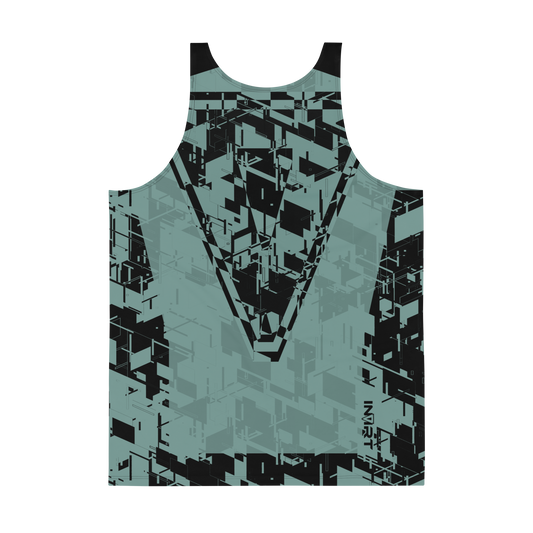 Men's Cyber Jungle VBack Tank Top