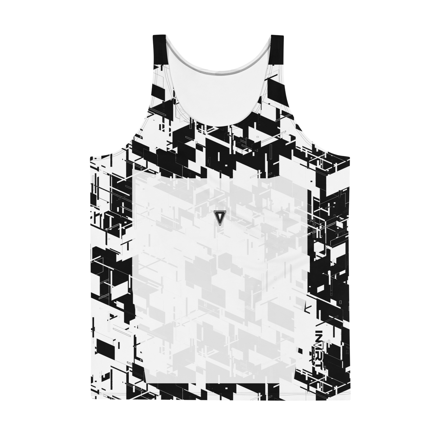 Men's Cyber White VBack Tank Top - Special Edition