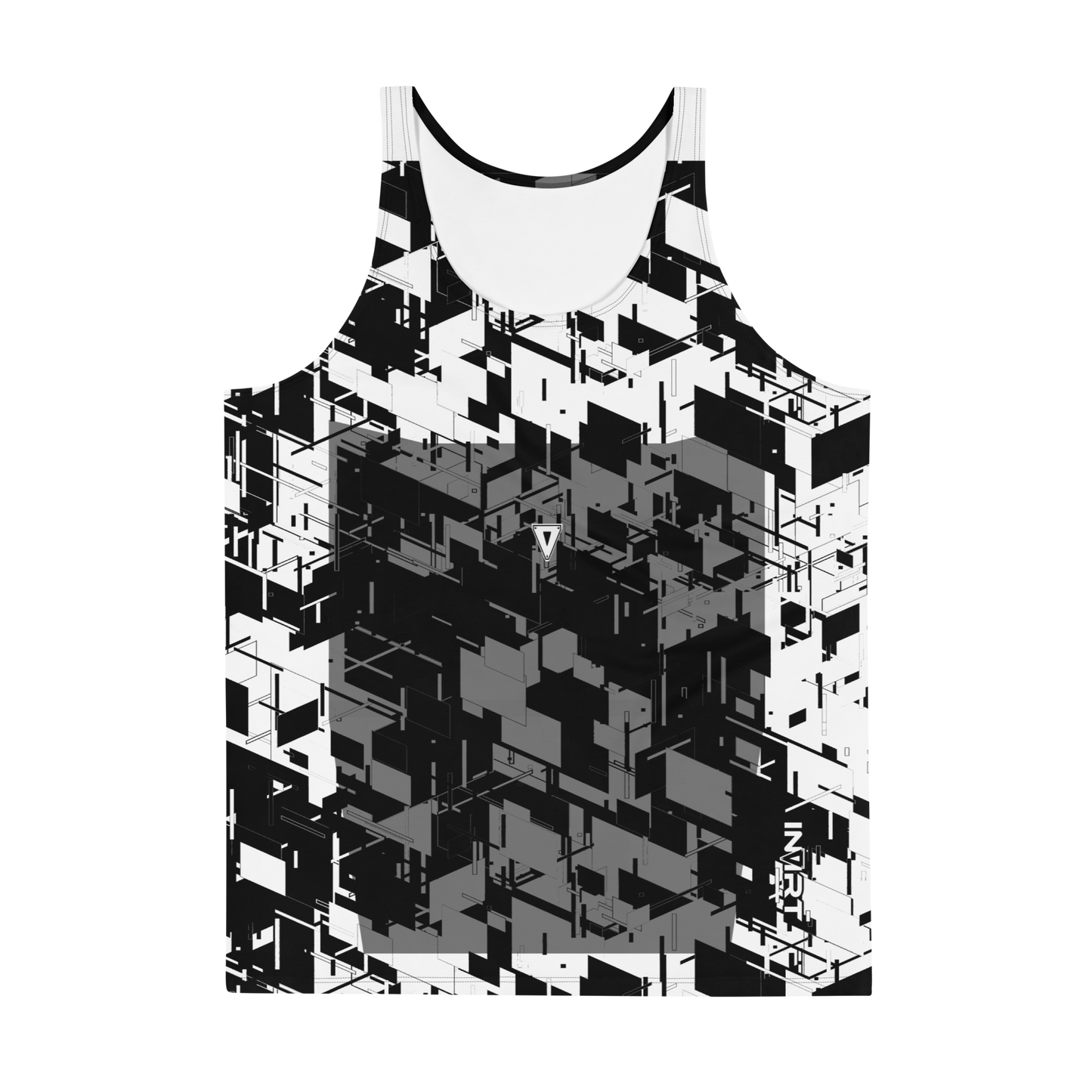 Men's Cyber Black VBack Tank Top