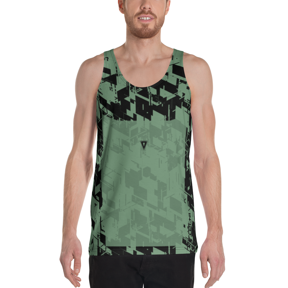 Men's Cyber Forest Tank Top