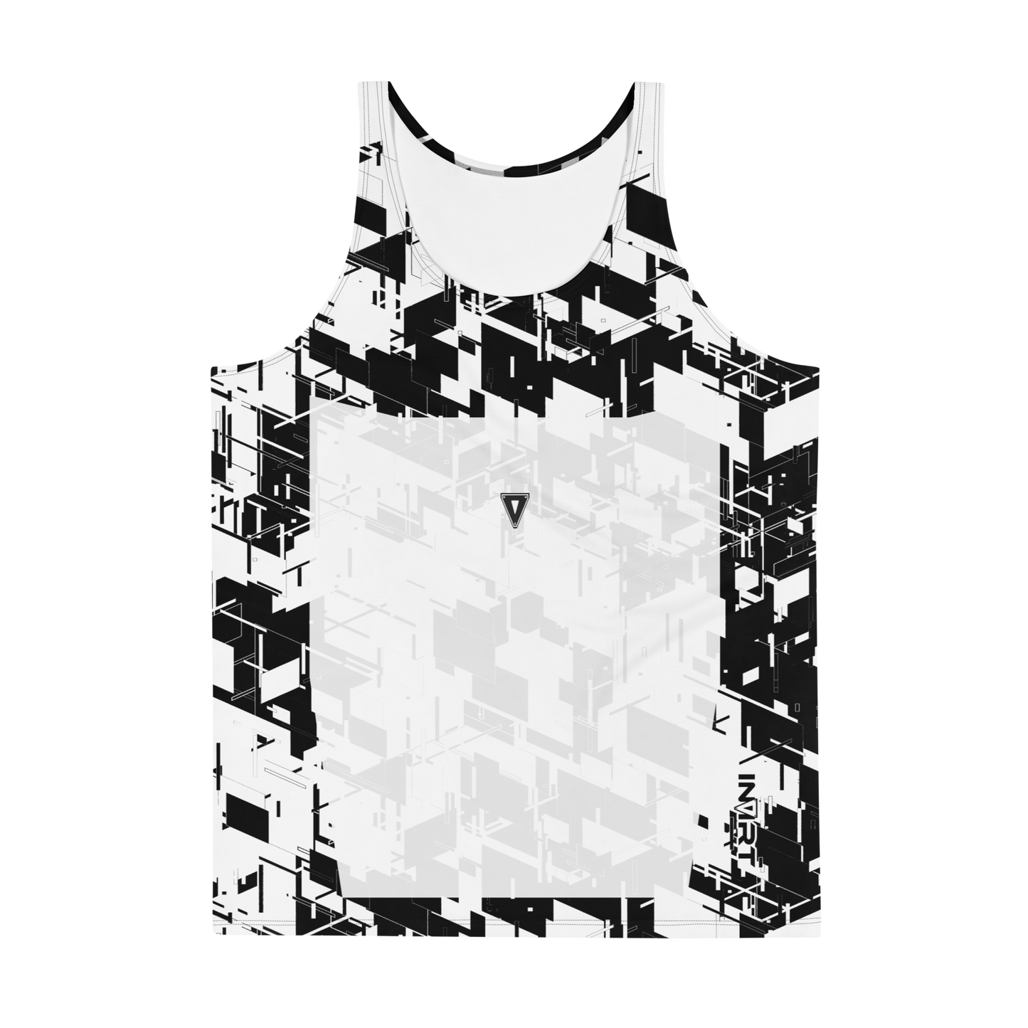 Men's Cyber White Tank Top