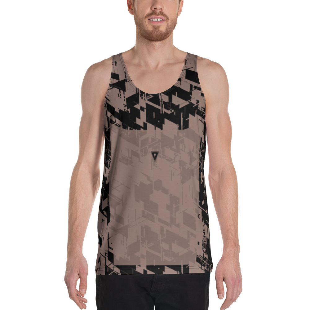 Men's Cyber Terra VBack Tank Top