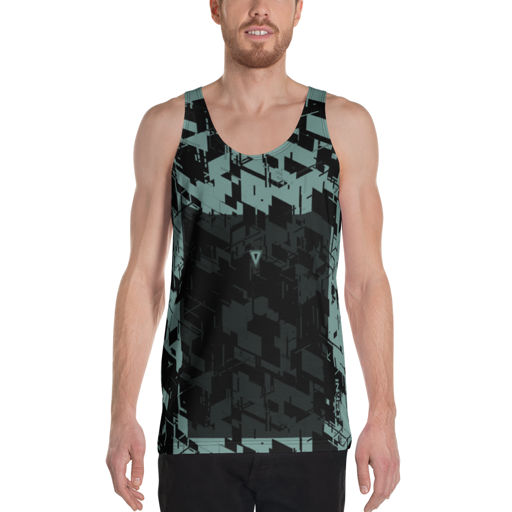 Men's Cyber Jungle VBack2 Tank Top