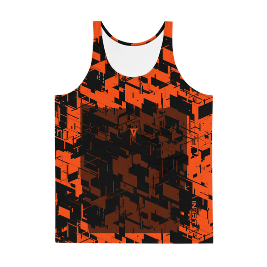 Men's Cyber Plasma-Orange V2 Tank Top