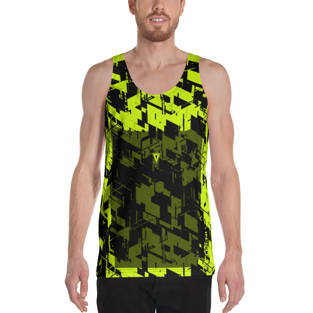 Men's Cyber Plasma-Yellow V2 Tank Top