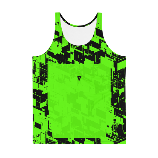 Men's Cyber Green Tank Top