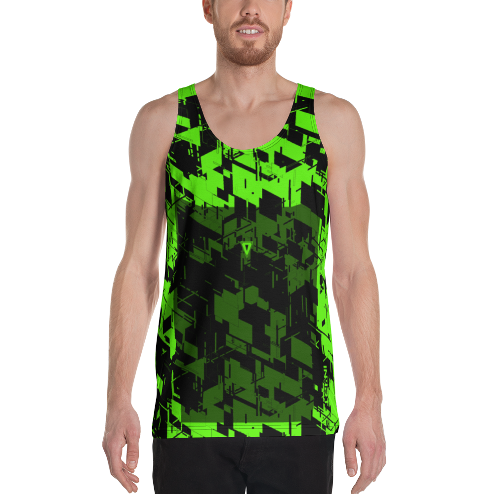 Men's Cyber Green V2 Tank Top