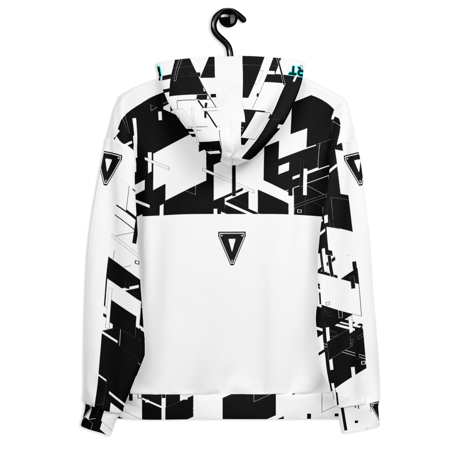White Cyber Hooded SweatShirt